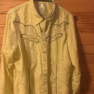 Rock 47 lime yellow , reptile print